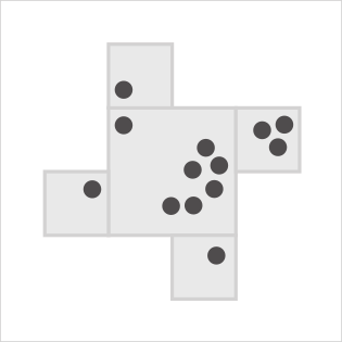 ドット密度マップ