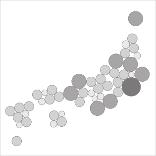 擬似連続カルトグラム