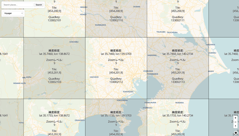 Featured image of post 地図タイル・ブラウザー